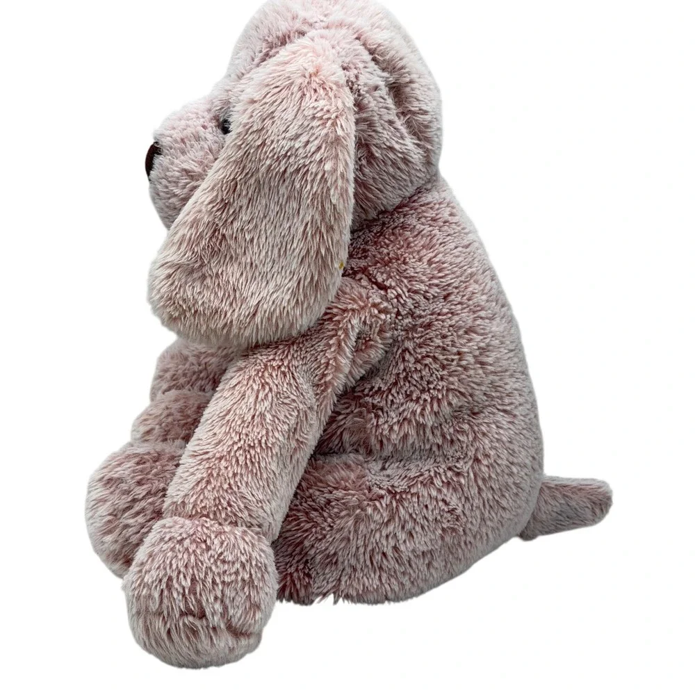 Animal Adventure‎ Pink Puppy Dog Plush Stuffed Animal Floppy Ears 12 inch Seated